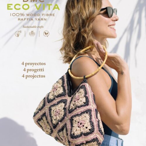 Libro DMC Eco Vita Raffia 4 proyectos