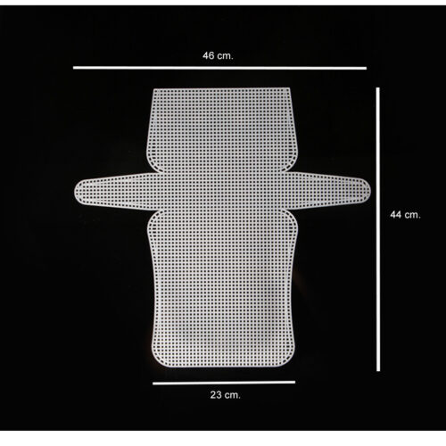 Malla plástico para bolsos